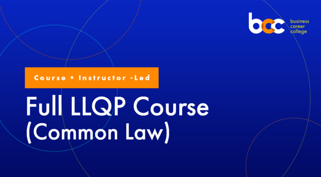 Full LLQP Course + Live instruction Bundle