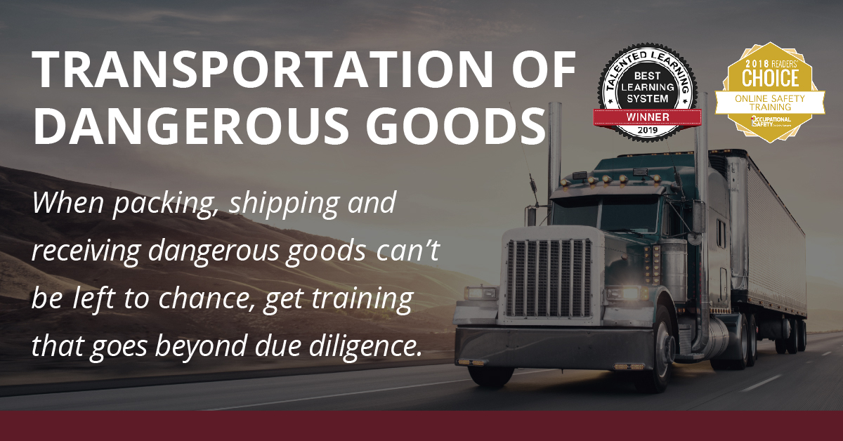Dangerous Goods Certificate Transport Canada Transport Informations Lane