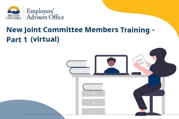 New Joint Committee Members Training - Part 1 (virtual)