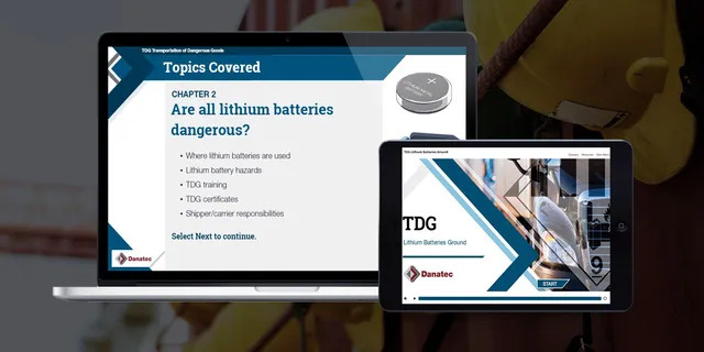 TDG Online Training & TDG Lithium Batteries Ground Online Training Bundle
