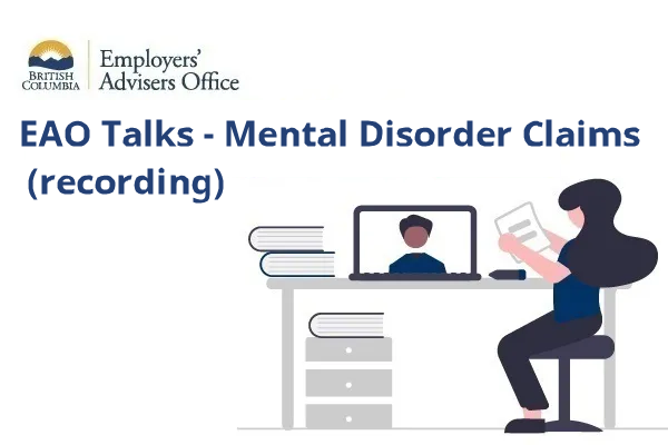 EAO Talks - Mental Disorder Claims (recording)