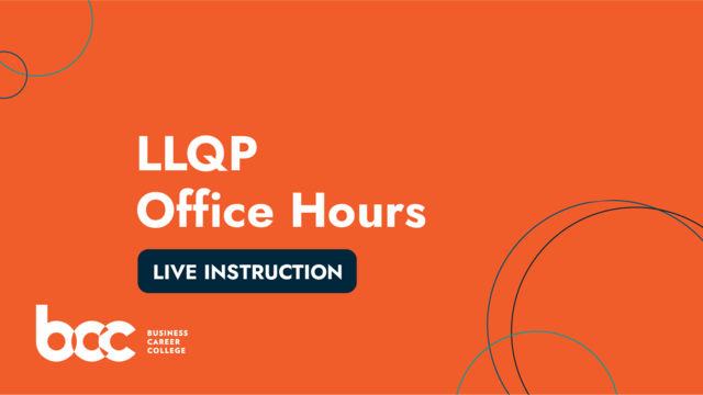 LLQP Office Hours Add-On