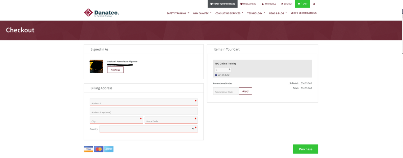 Checkout+Page