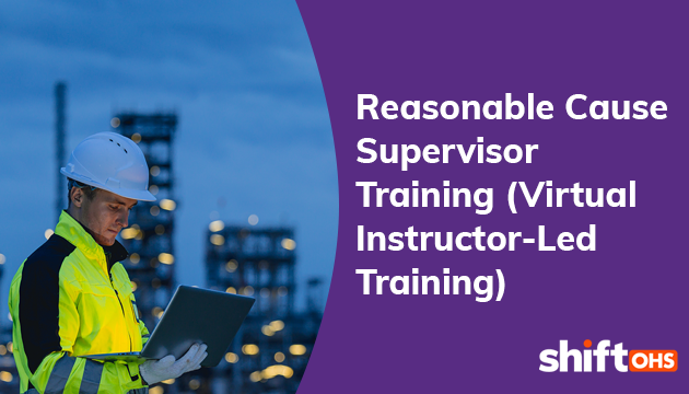 Reasonable Cause Supervisor Training (Virtual Instructor-Led Training)